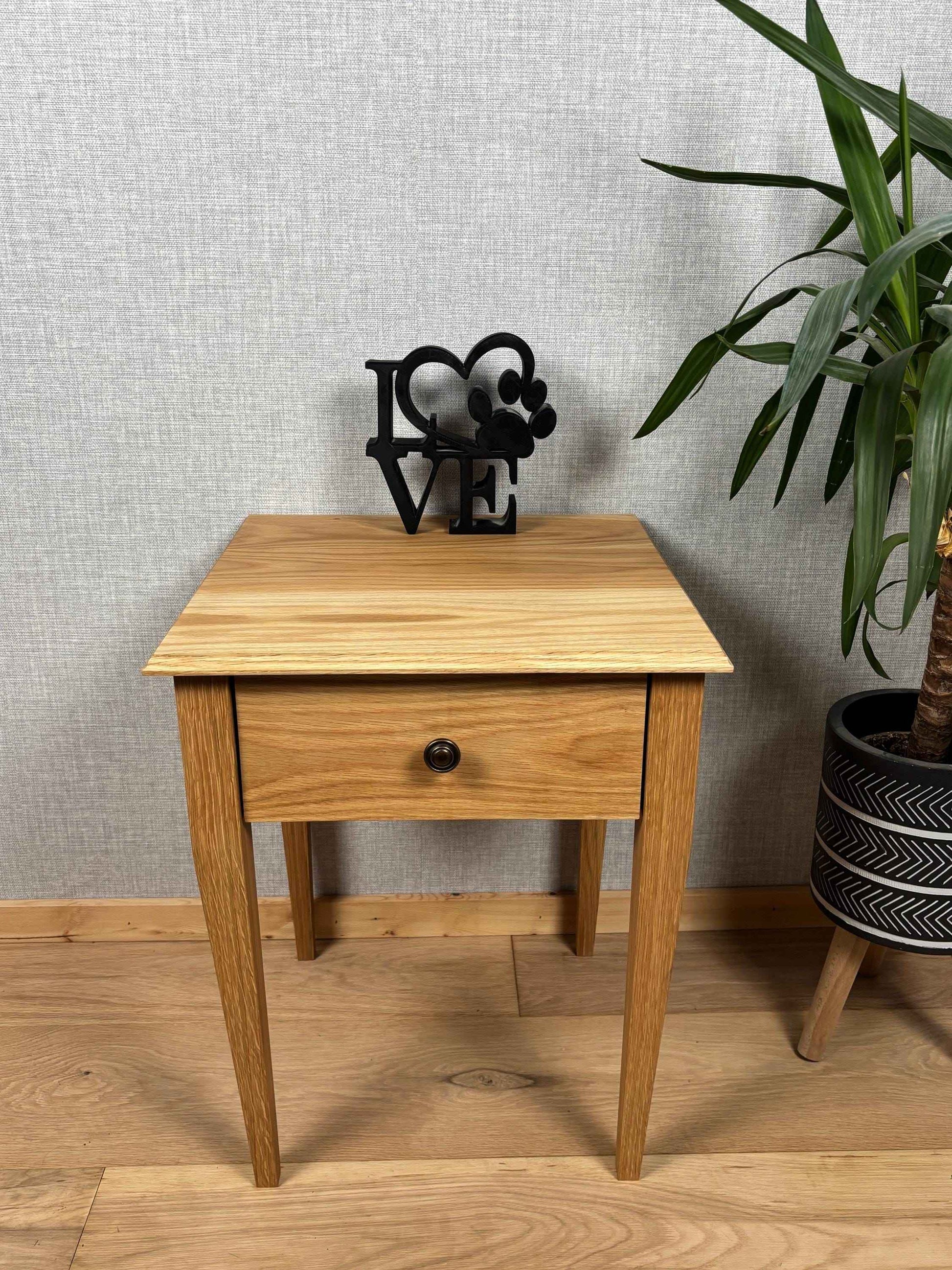 Oak Table with Draw