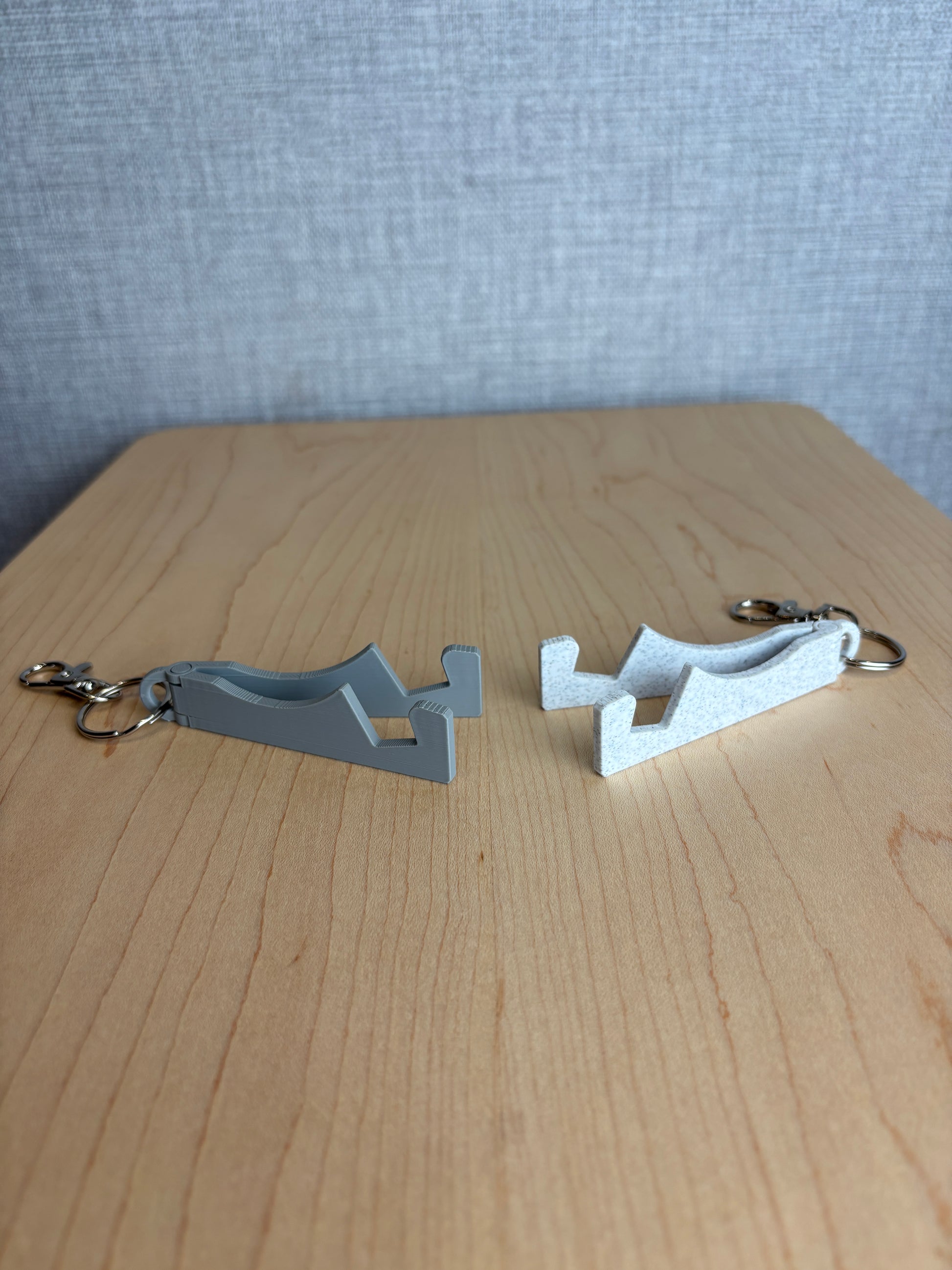 Folding Phone Stand Keyring - Trackside Joinery