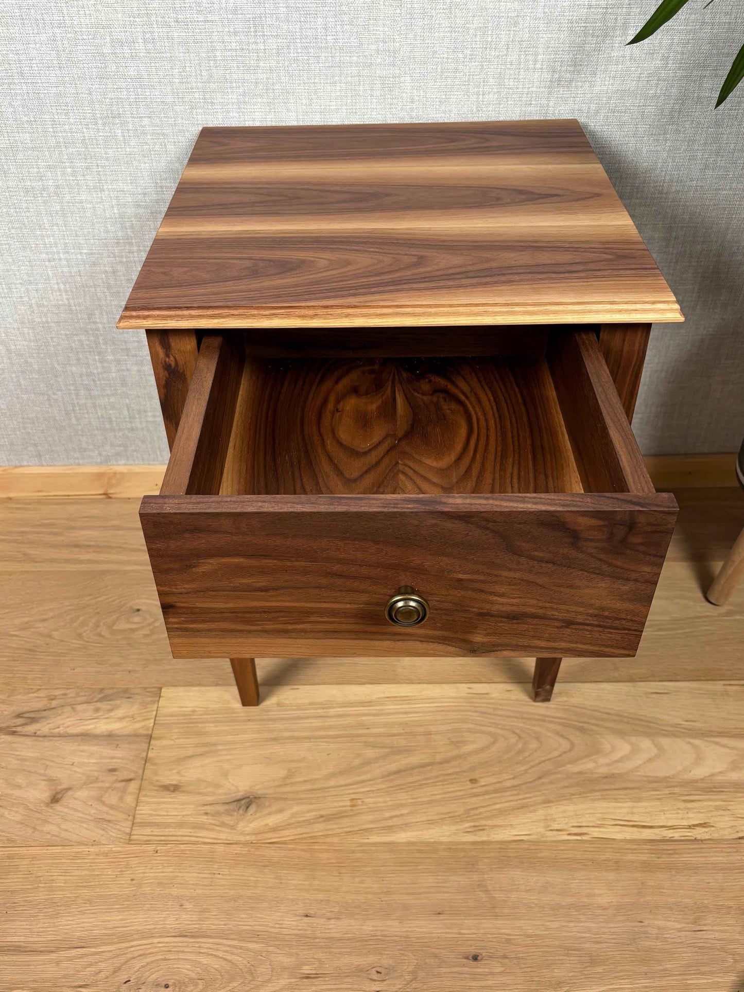 Walnut Table with Draw