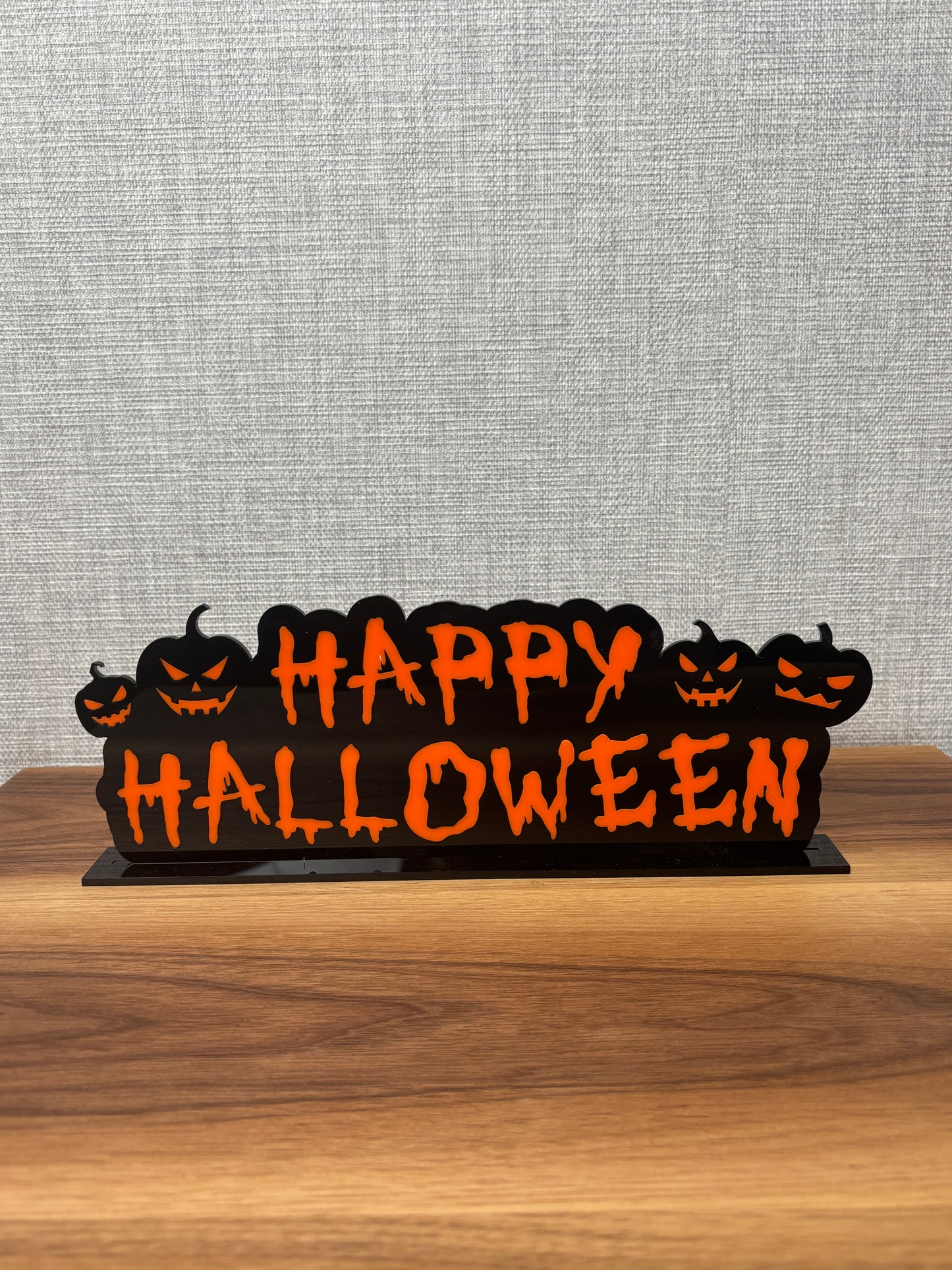 Happy Halloween Sign - Trackside Joinery
