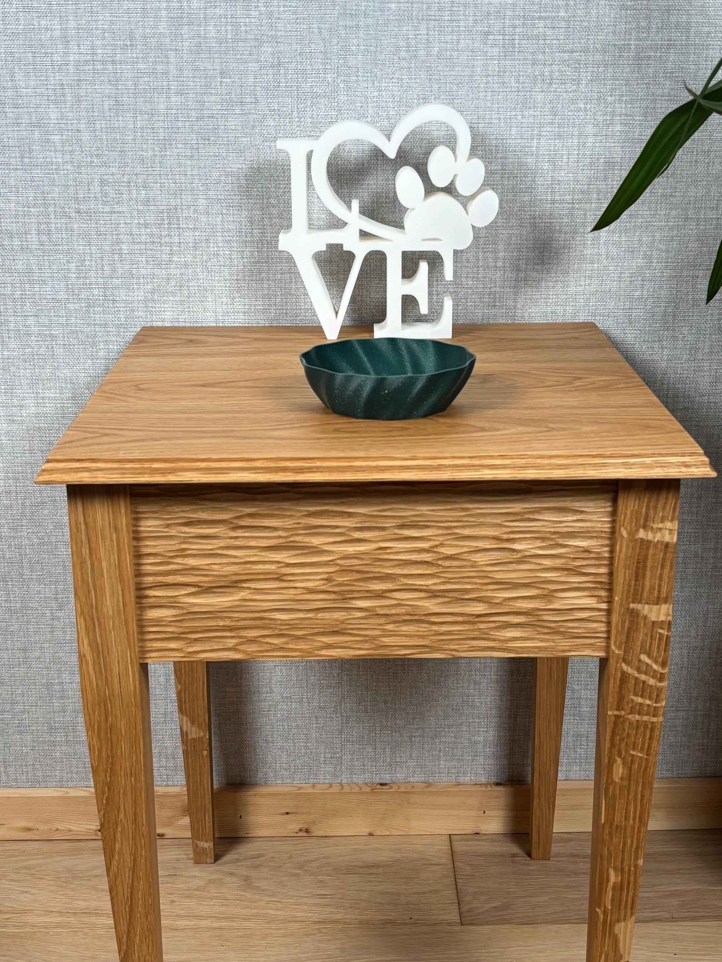 Textured Oak Table