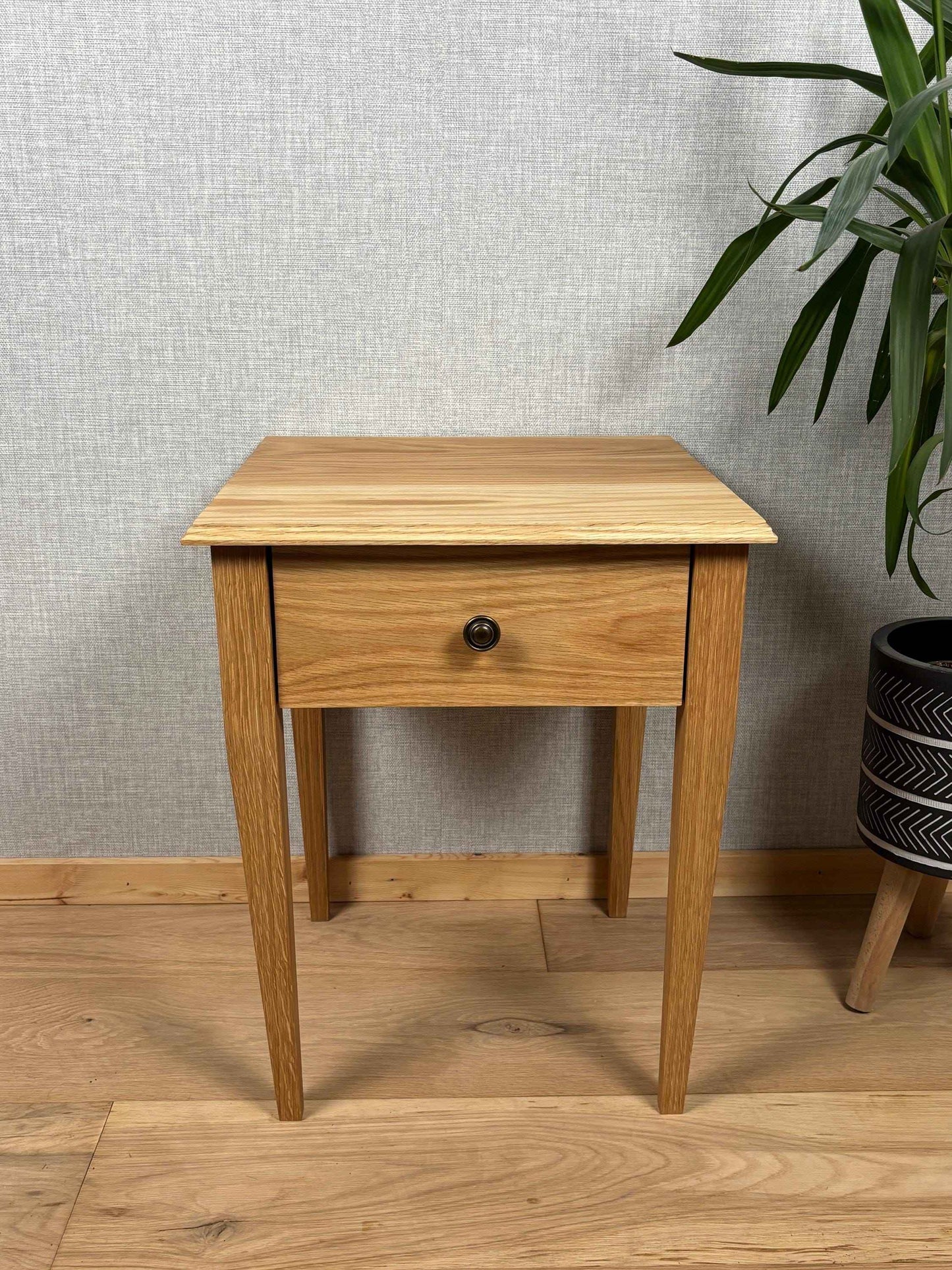 Oak Table with Draw
