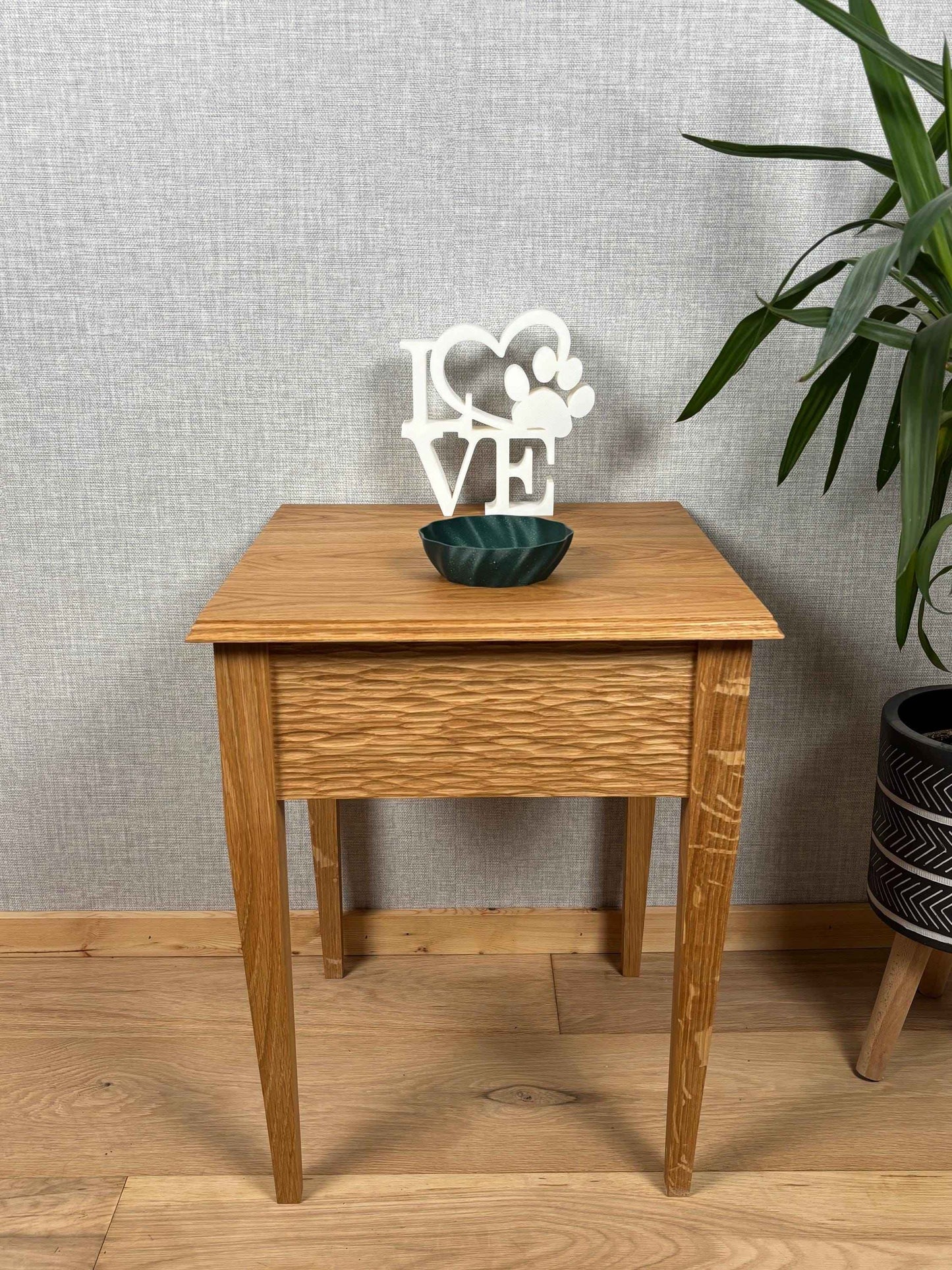 Textured Oak Table