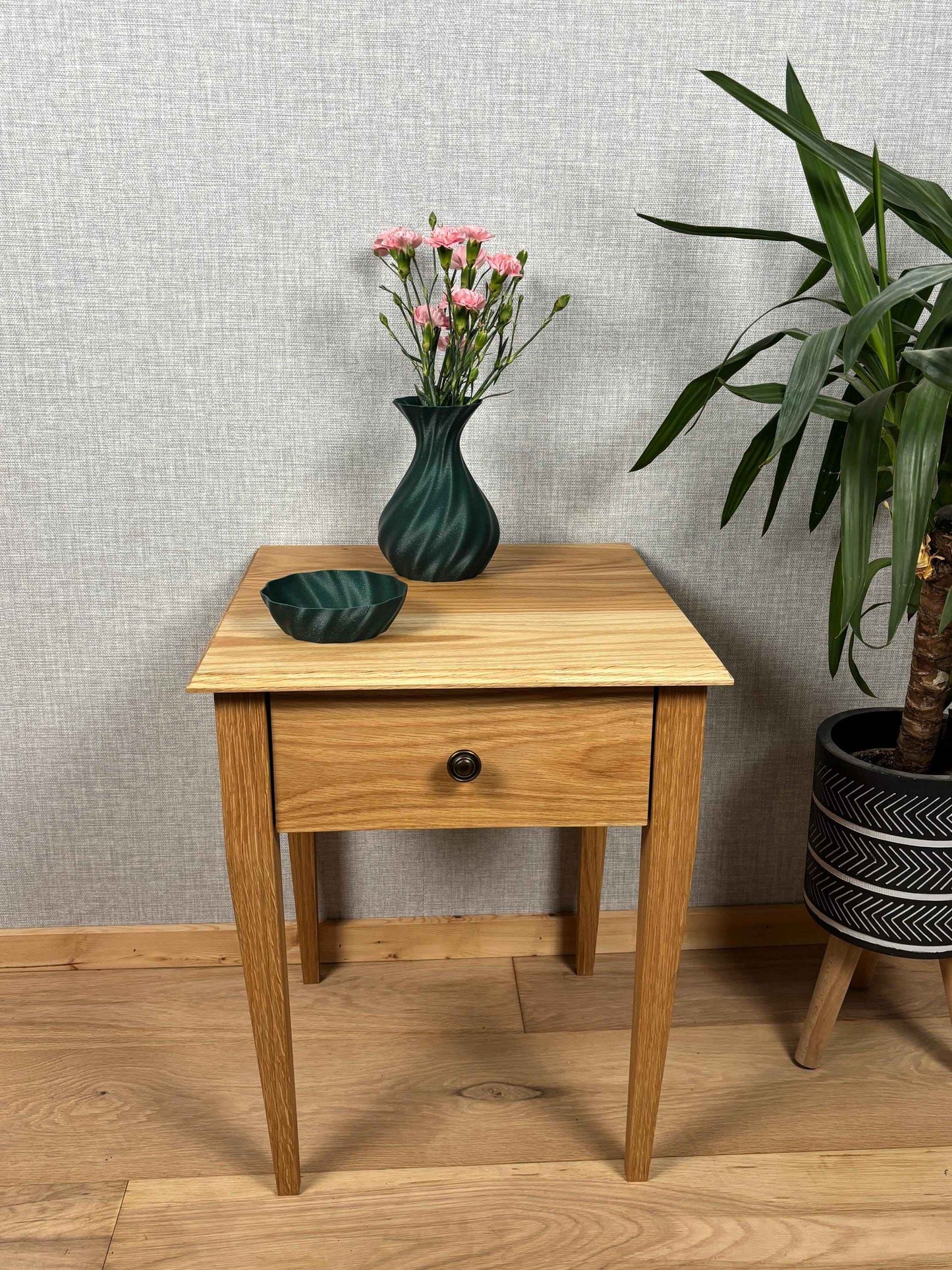 Oak Table with Draw