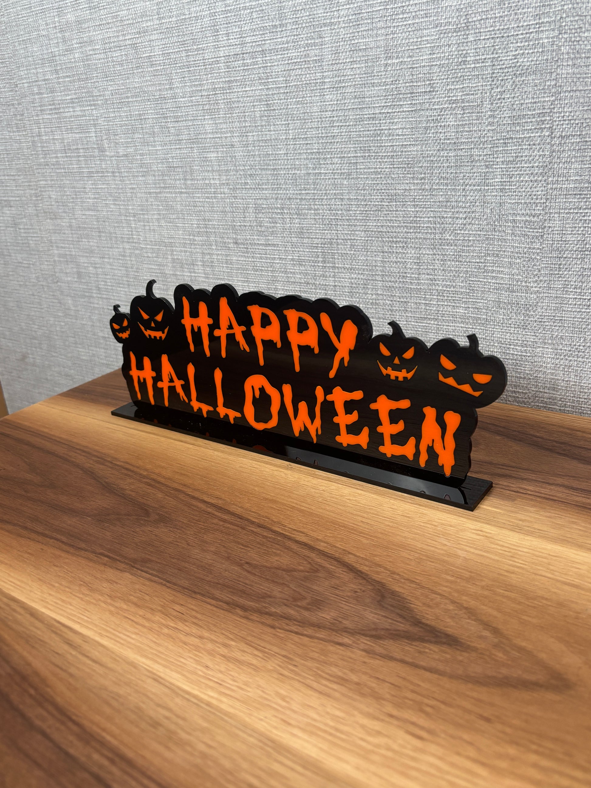 Happy Halloween Sign - Trackside Joinery