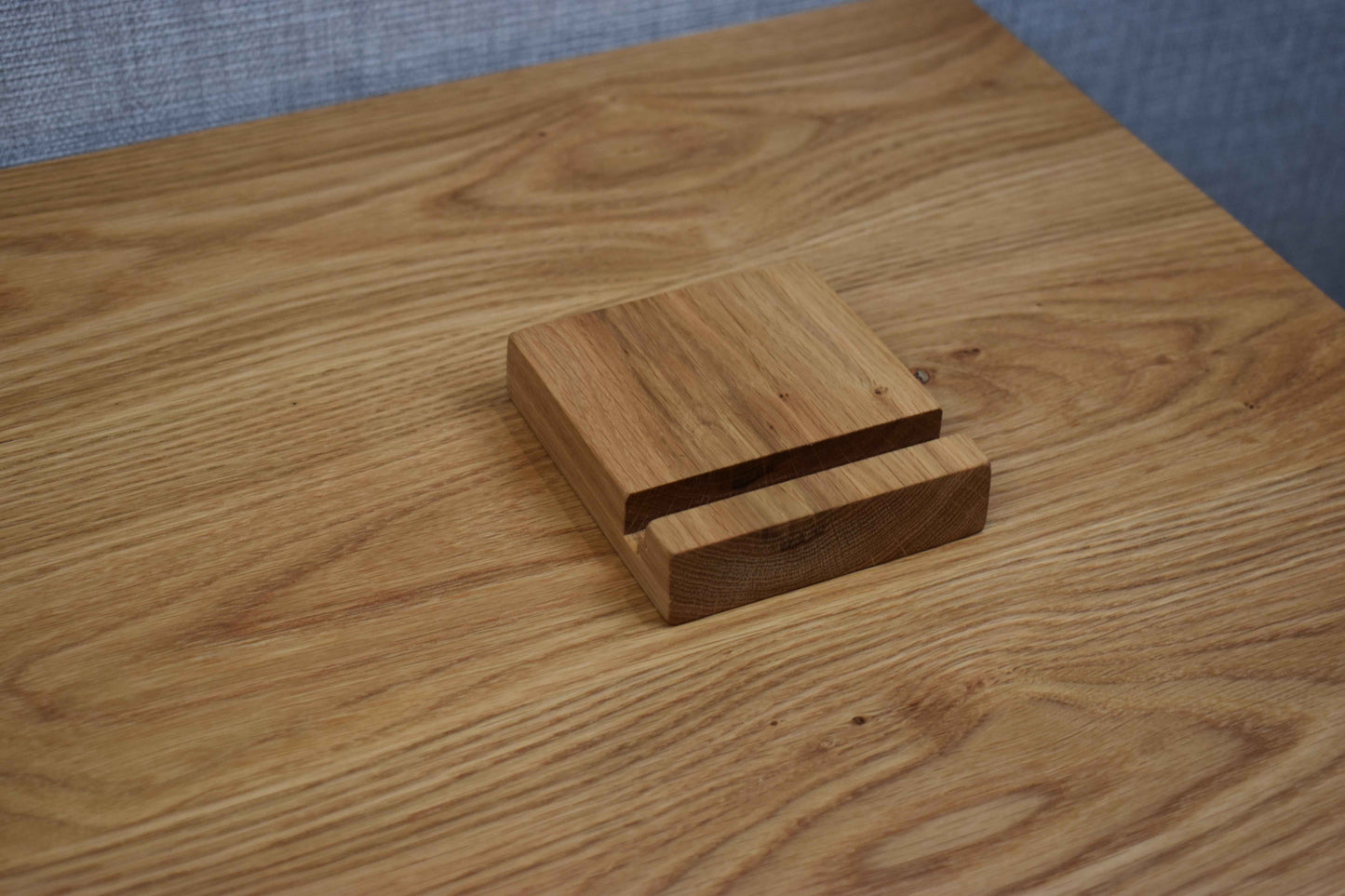 Oak Tablet Stand