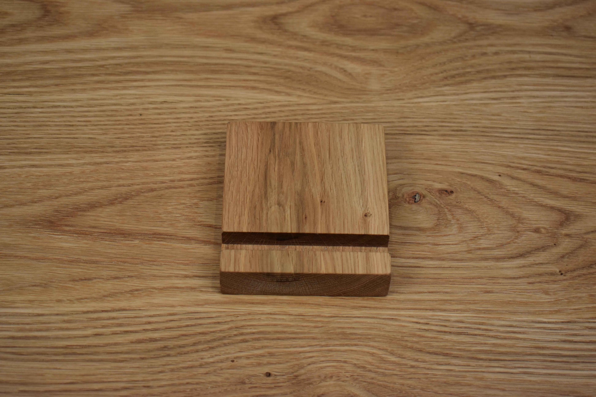 Oak Tablet Stand