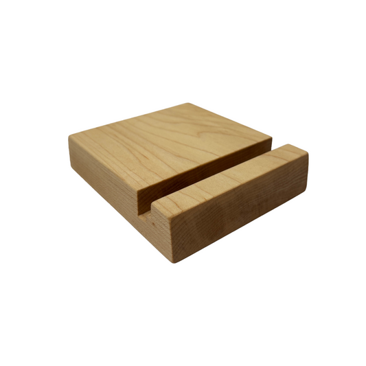 Maple Tablet Stand - Trackside Joinery