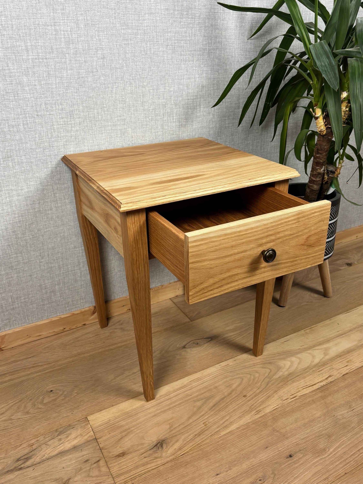 Oak Table with Draw
