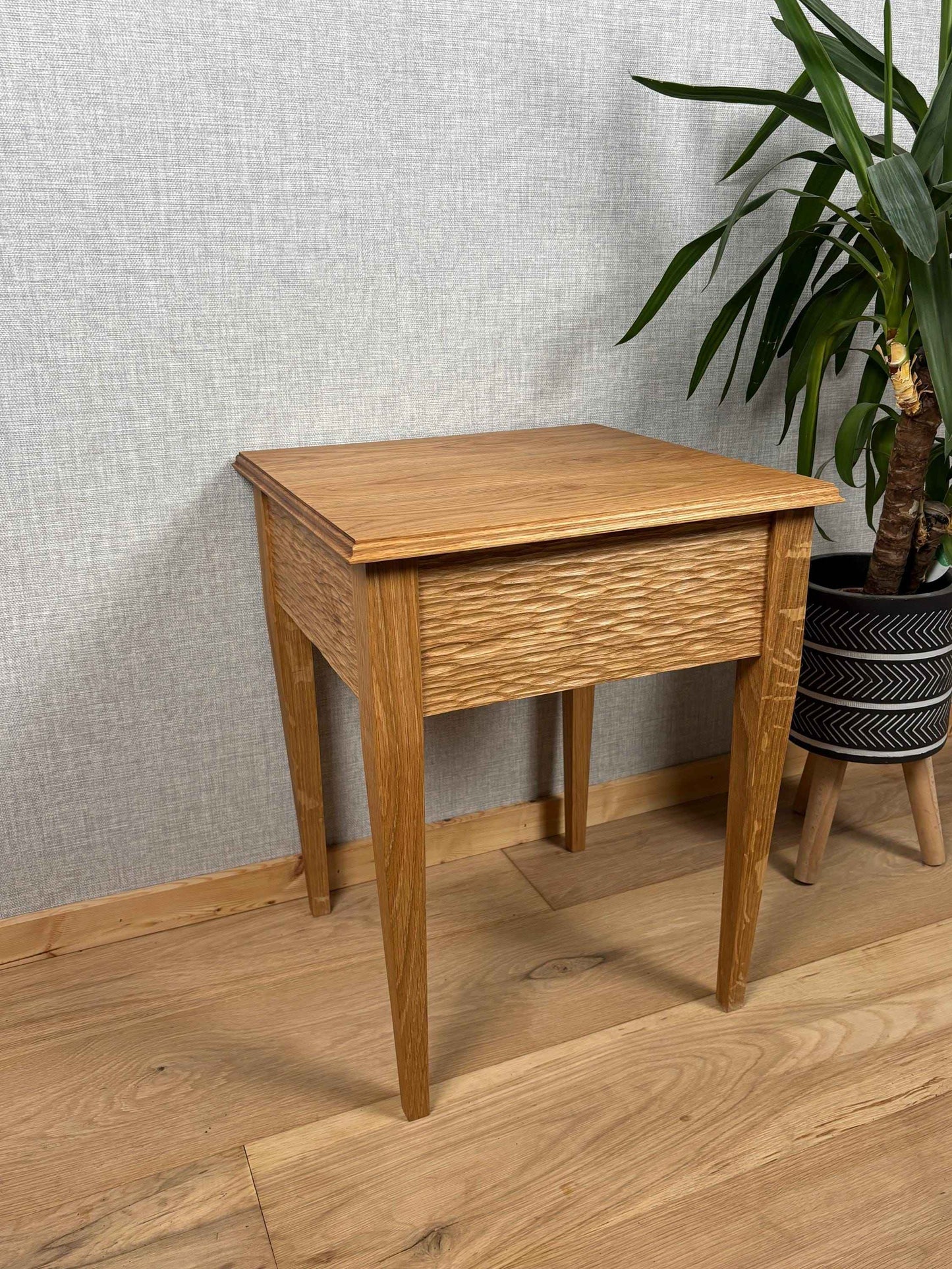 Textured Oak Table