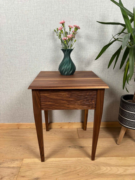 Textured Walnut Table